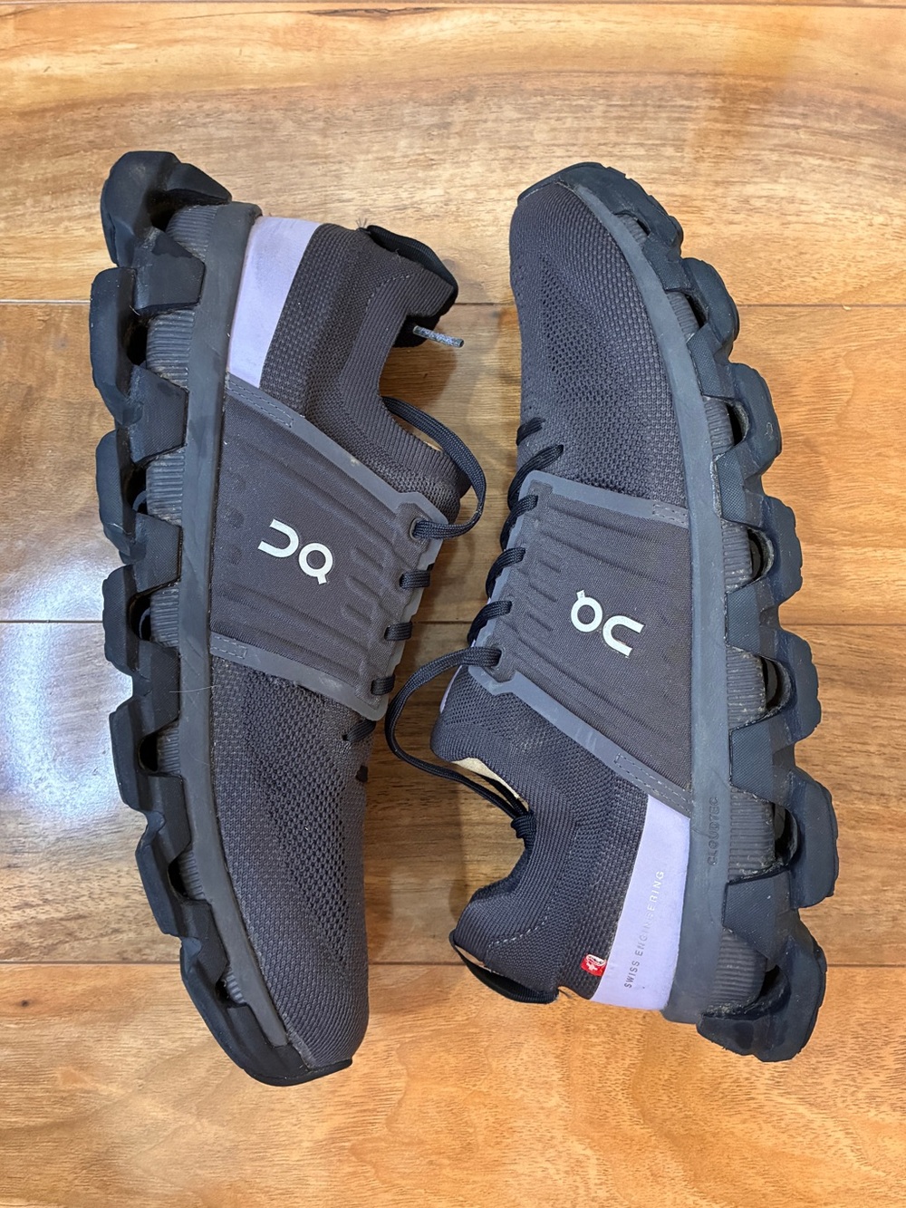 On Cloud Men’s Cloudswift Athletic Running Shoe Sneakers, black/gray - size 9.5 - Picture 9 of 10